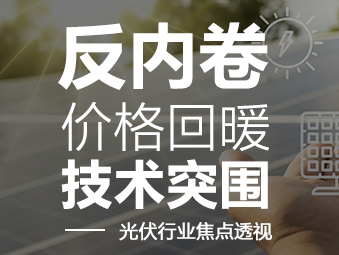 反內(nèi)卷、價格回暖、技術(shù)突圍 ——光伏行業(yè)焦點透視